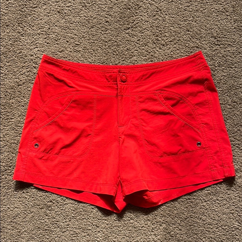 Athleta red board shorts